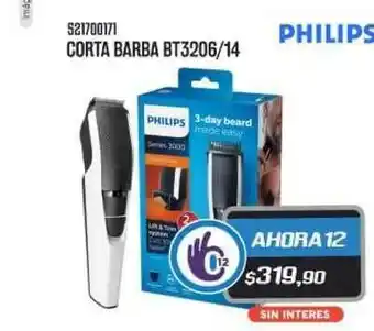 Pacman Philips Corta Barba Bt3206/14 oferta