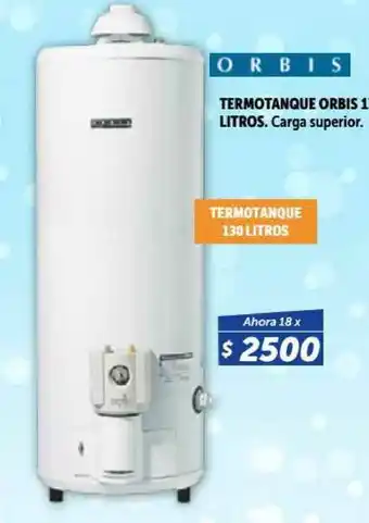 Belgrano Hogar Orbis Termotanque 1 Litros . Carga superior. oferta