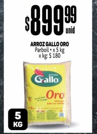 Makro Arroz Gallo Oro oferta
