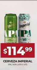 Supermercados Tadicor Cerveza Imperial oferta