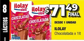 Maxi Ofertas Ilolay Chocolatada x 1 lt oferta
