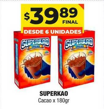 Maxi Ofertas Superkao Cacao x 180gr oferta
