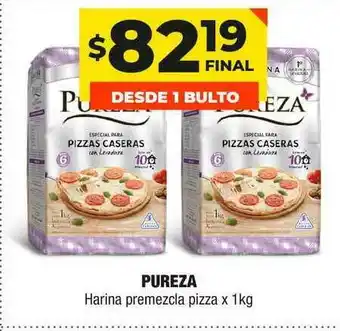 Maxi Ofertas Pureza Harina premezcla pizza x 1kg oferta