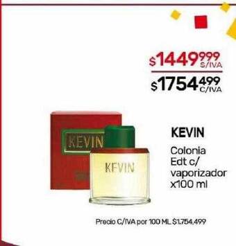 Nini Mayorista Kevin colonia edt c vaporizador oferta