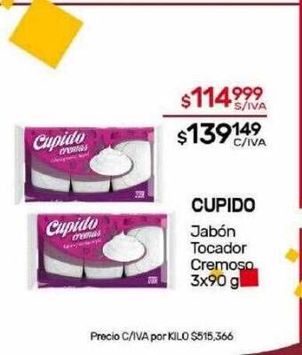Nini Mayorista Cupido jabón tocador cremoso oferta