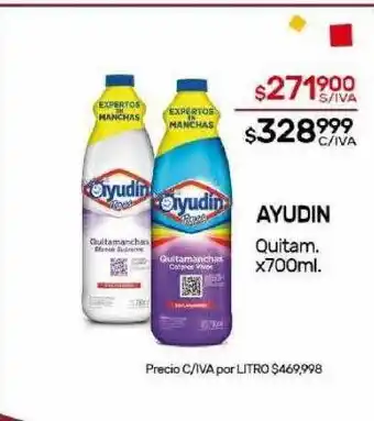 Nini Mayorista Ayudin quitam. oferta