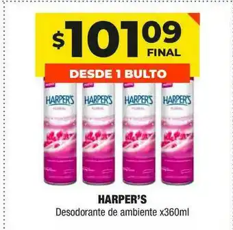 Harper's Desodorante de ambiente x 360ml