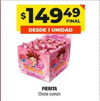 Maxi Ofertas Fierita Chicle Común oferta