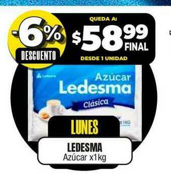 Ledesma Azúcar x 1kg