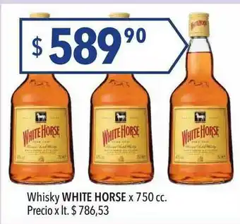 Hergo Whisky White Horse x750cc oferta