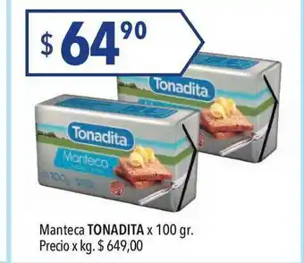 Hergo Manteca Tonadita x 100gr oferta