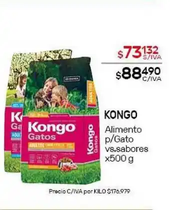 Nini Mayorista Kongo Alimento p-Gato vs. sabores x500g oferta