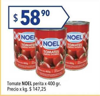 Hergo Noel Tomate Perita x 400gr oferta
