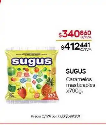 Nini Mayorista Sugus Caramelos masticables x700g oferta