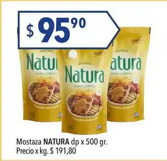 Hergo Natura Mostaza dp x 500gr oferta