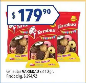 Hergo Galletitas Variedad x 610gr. oferta