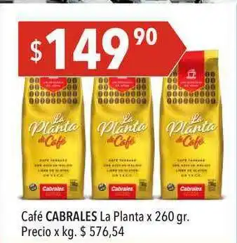 Hergo Cabrales Café La Planta x 260gr. oferta