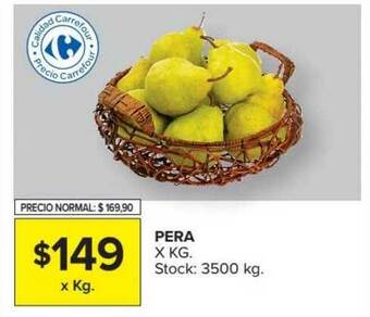 Carrefour Market Pera x kg oferta