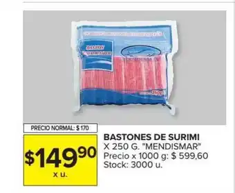 Carrefour Market Bastones De Surimi x 250g oferta
