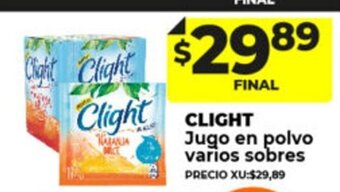 Supermayorista Vital Clight Jugo en Polvo Varios Sabores oferta
