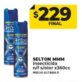 Supermayorista Vital Selton MMM Insecticida n/f s/olor x 360cc oferta