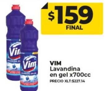 Supermayorista Vital Vim Lavandina en Gel x 700cc oferta