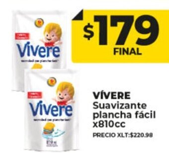 Supermayorista Vital Vívere Suavizante Plancha Fácil x 810cc oferta
