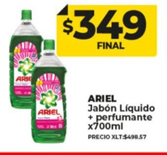 Supermayorista Vital Ariel Jabón Líquido + Perfumante x 700ml oferta