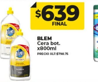 Supermayorista Vital Blem Cera Bot. x 800ml oferta