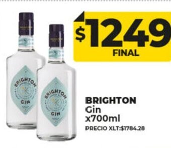 Supermayorista Vital Brighton Gin x 700ml oferta
