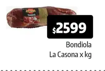 Autoservicio Capo Bondiola La Casona x kg oferta
