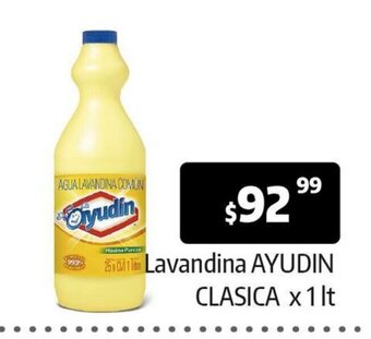 Autoservicio Capo Lavandina Ayudin Clasica x 1lt oferta