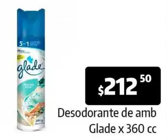 Autoservicio Capo Desodorante de Amb Glade x 360cc oferta