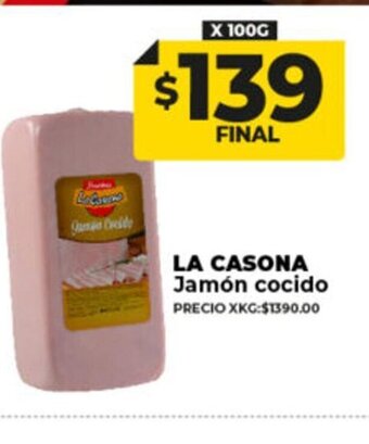 Supermayorista Vital La Casona Jamón Cocido oferta