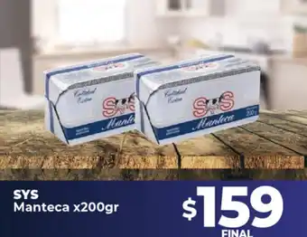 Supermayorista Vital Sys Manteca x 200gr oferta