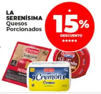 Supermayorista Vital La Serenísima Quesos Porcionados oferta