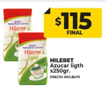 Supermayorista Vital Hileret Azucar Light x 250gr oferta