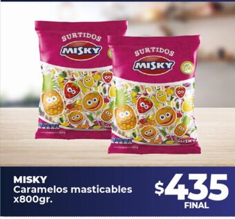 Supermayorista Vital Misky Caramelos Masticables x 800gr oferta