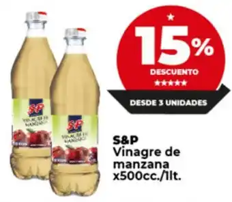 Supermayorista Vital S&P Vinagre de Manzana x 500cc/1lt oferta