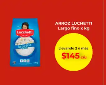 Arroz Lucchetti Largo Fino x kg