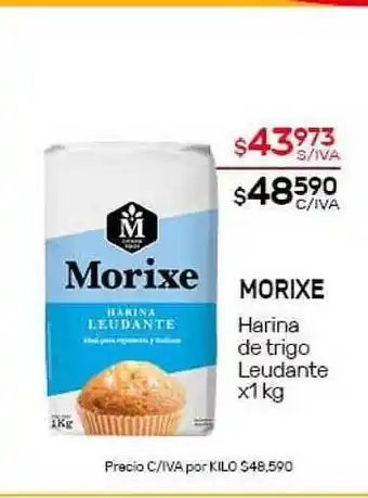 Nini Mayorista Morixe Harina de trigo Leudante x1kg oferta