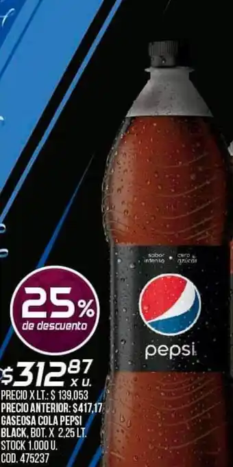 Coto Pepsi 2.25L oferta