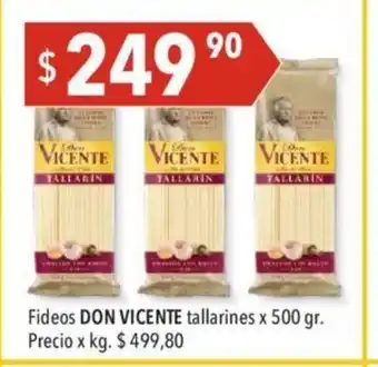 Hergo Fideos Don Vicente oferta