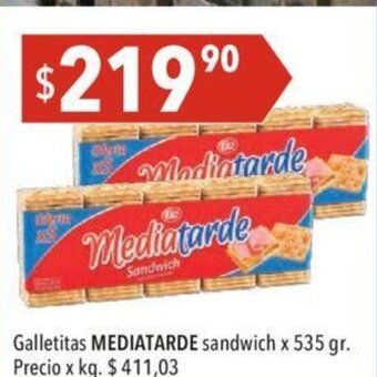 Hergo Galletitas Mediatarde oferta