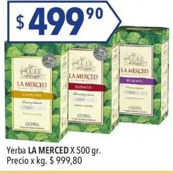 Hergo Yerba La Merced x 500gr oferta