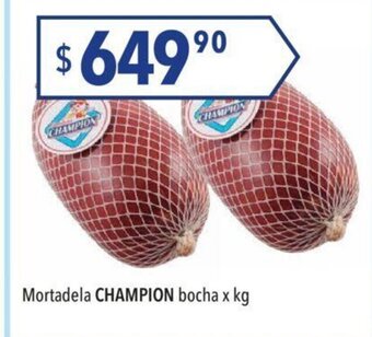 Hergo Mortadela Champion Bocha x kg oferta