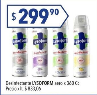 Hergo Desinfectante Lysoform oferta