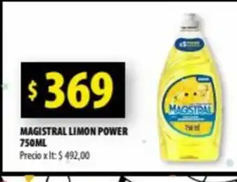 Punto Mayorista Magistral Limon Power 750ml oferta