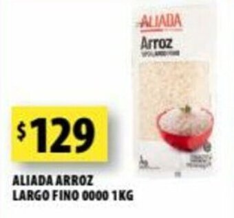 Punto Mayorista Aliada Arroz Largo Fino 0000 1kg oferta
