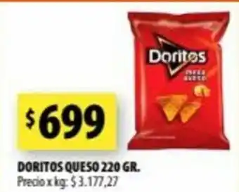 Punto Mayorista Doritos Queso 220gr oferta